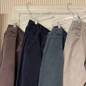 Ann Taylor LOFT corduroy pants - pack of 4